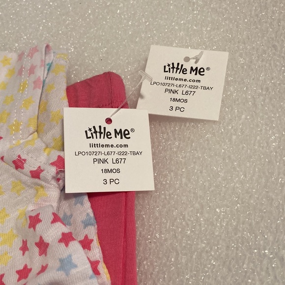 βοΈ 3x's Host Pick!!! βοΈ NWT - Little Me 3-Pc Matching Girls Summer Set - Sz 18M - Picture 13 of 15